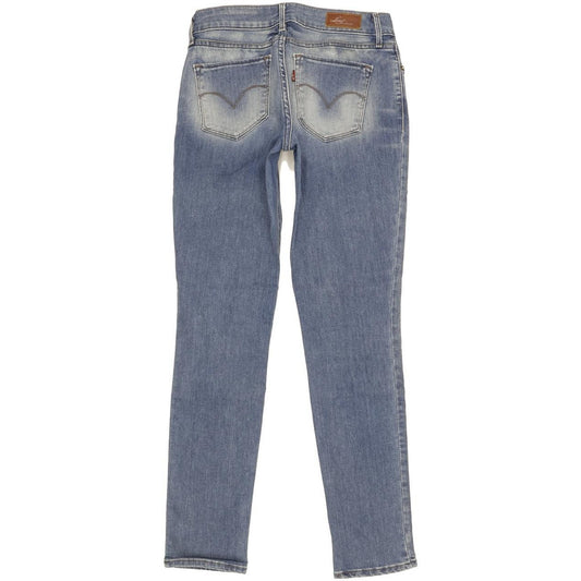 Levi's Bold Curve Women Blue Skinny Slim Stretch Jeans W27 L30