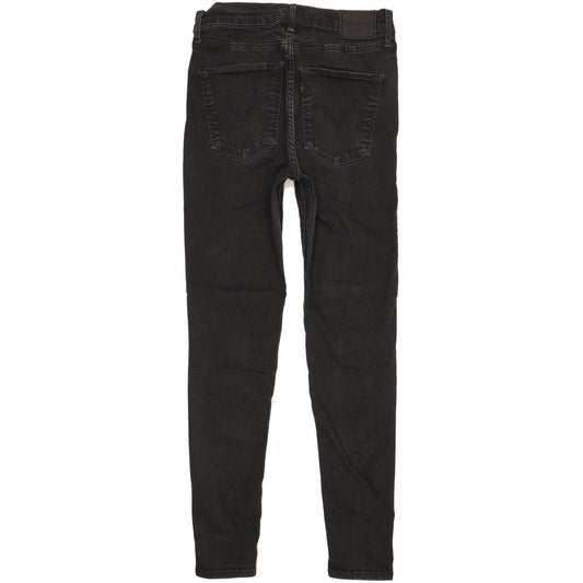 Levi's Mile Black Skinny Slim Stretch Jeans High Waisted W29 L29