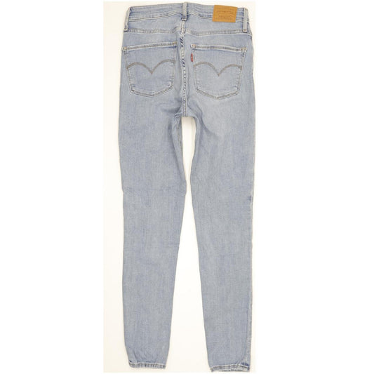 Levi's 721 Women Blue Skinny Slim Stretch Jeans W24 L28