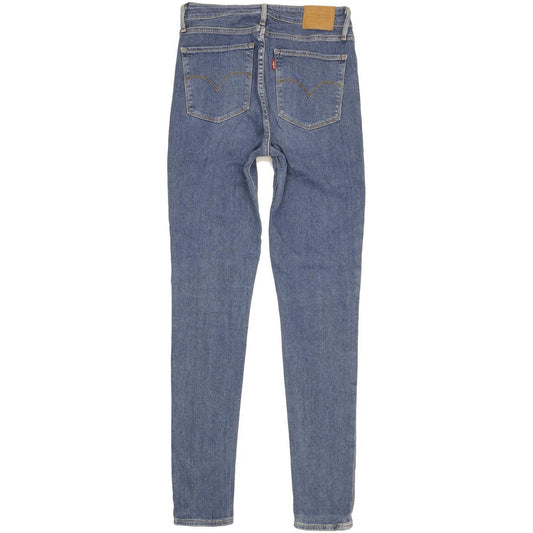 Levi's 721 Blue Skinny Slim Stretch Jeans High Waisted W29 L32