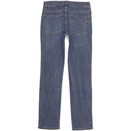 Levi's 511 Kids Blue Straight Slim Stretch Jeans W28 L31