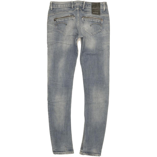 G-Star Midge Rover Women Blue Skinny Slim Stretch Jeans W28 L33