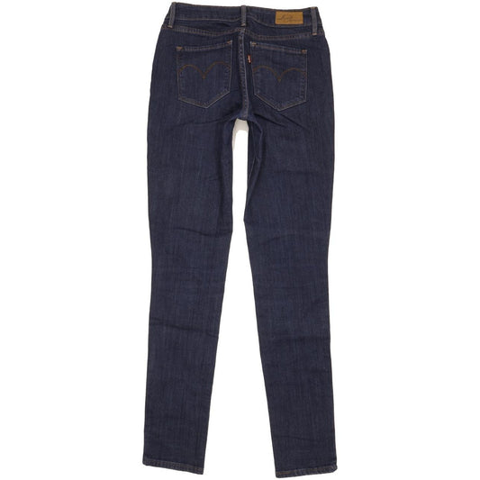 Levi's Bold Curve Women Blue Skinny Slim Stretch Jeans W27 L33