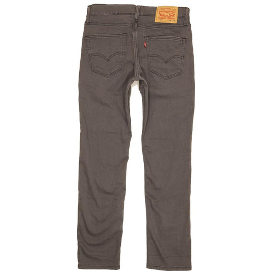 Levi's 511 Men Grey Straight Slim Stretch Jeans W30 L30