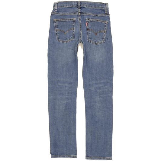Levi's 511 Kids Blue Straight Slim Stretch Jeans W26 L26