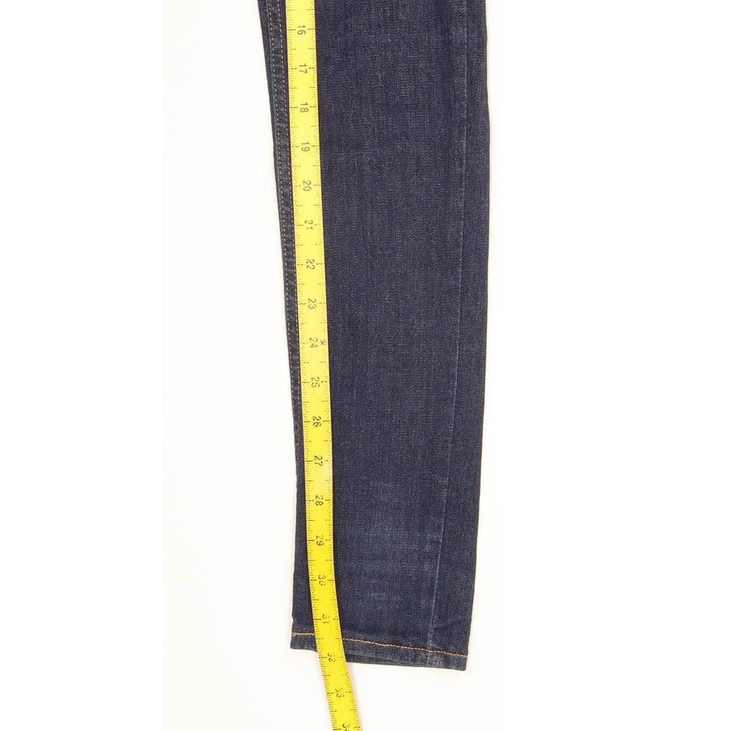 Levi's 710 Super Women Blue Skinny Slim Stretch Jeans W26 L32