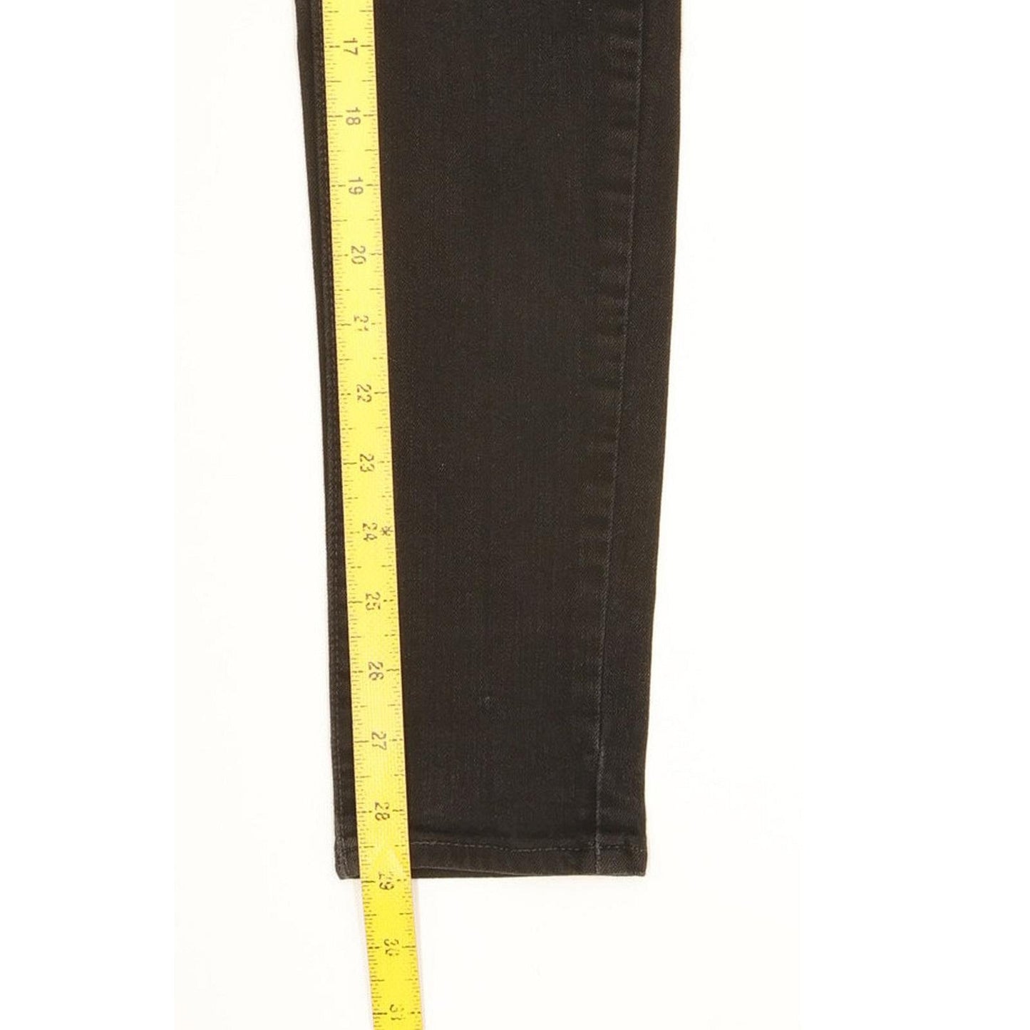 Levi's 721 Women Black Skinny Slim Stretch Jeans W24 L29