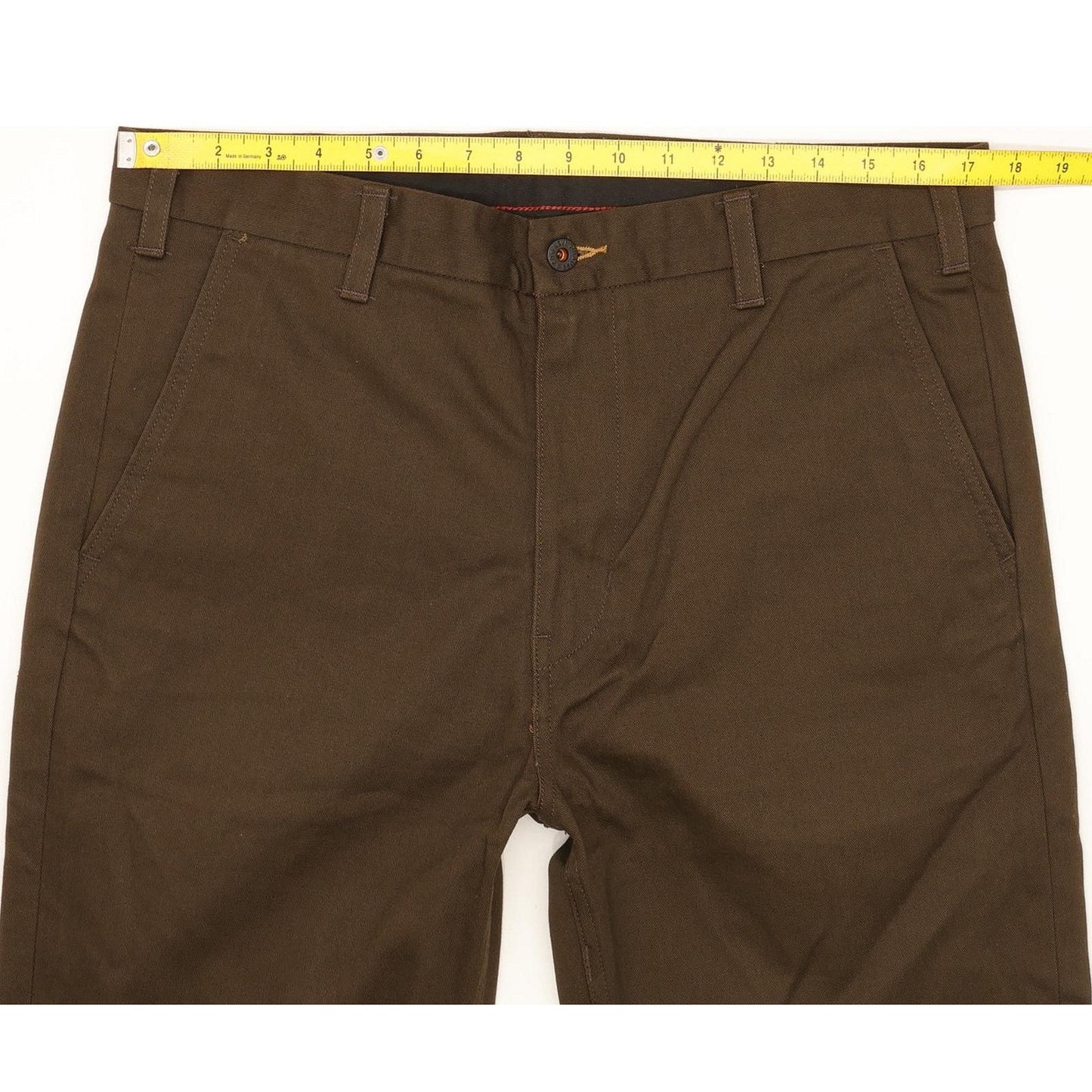 Levi's 588 Men Brown Straight Regular Trousers W35 L31