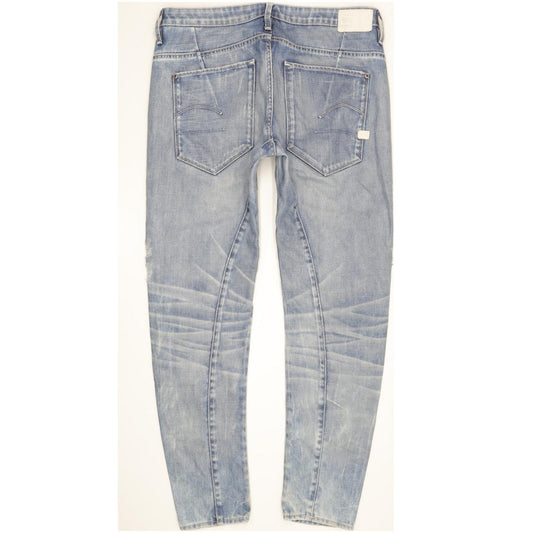 G-Star Occopatch Type C 3D Women Blue Tapered Loose Boyfriend Jeans W27 L32