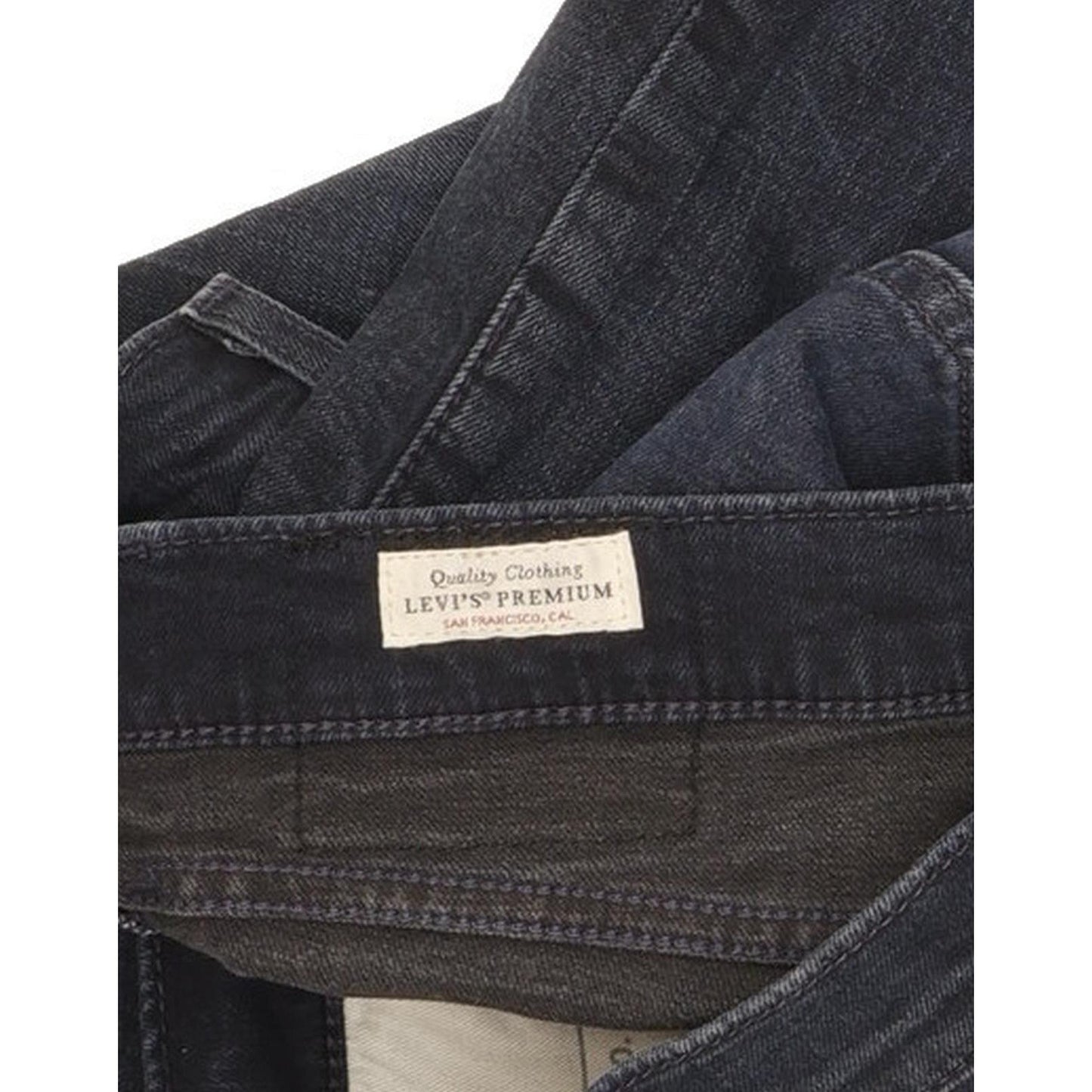 Levi's 511 Men Navy Straight Slim Stretch Jeans W32 L32