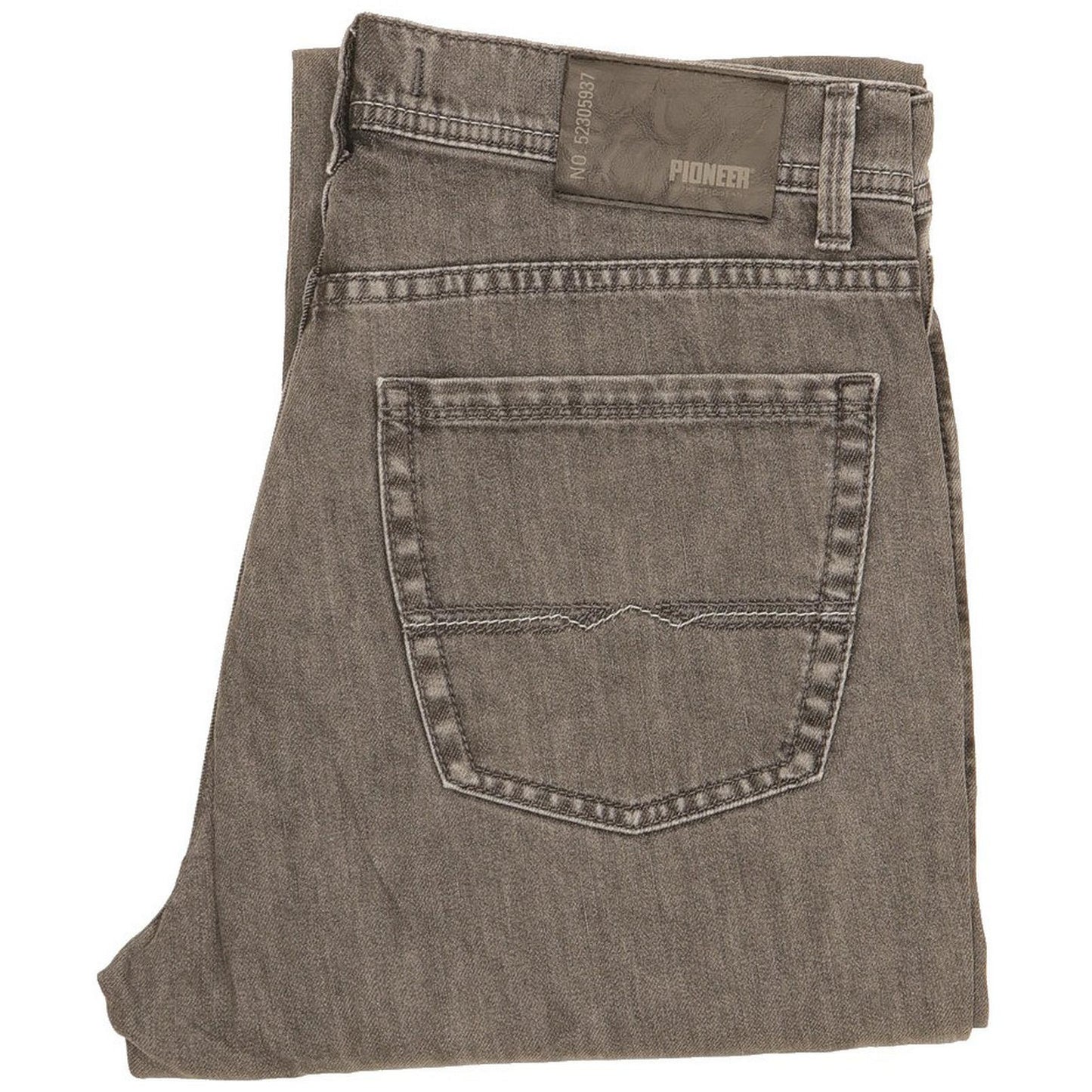 Pioneer Rando Men Grey Straight Regular Stretch Jeans W31 L31