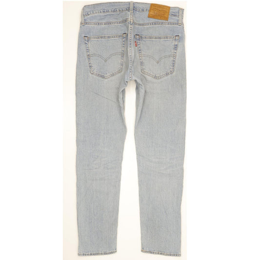Levi's 512 Men Blue Tapered Slim Stretch Jeans W30 L29