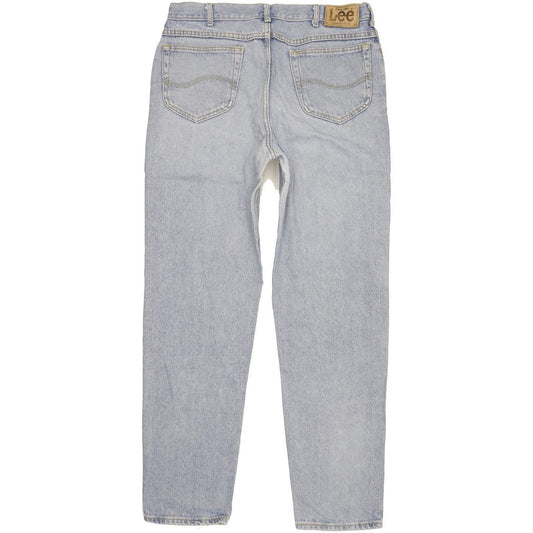 Lee Men Blue Straight Regular Jeans W36 L34