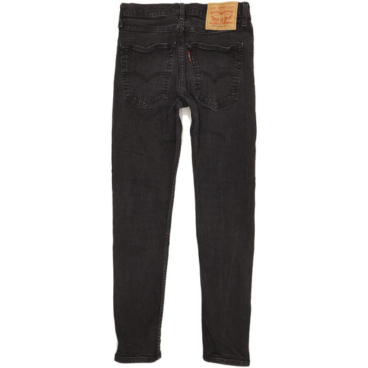 Levi's 512 Lo-Ball Men Black Tapered Slim Stretch Jeans W32 L31