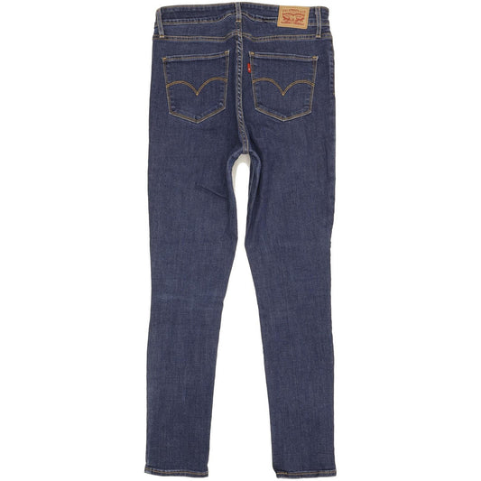 Levi's Blue Skinny Slim Stretch Jeans High Waisted W30 L30