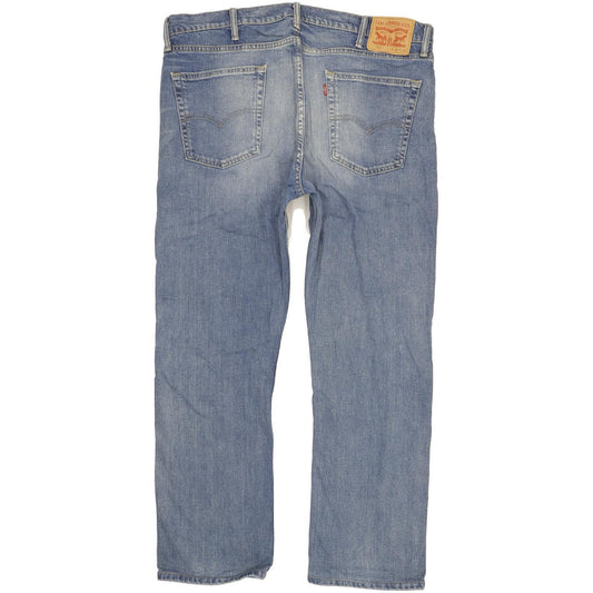 Levi's 513 Men Blue Straight Regular Stretch Jeans W38 L29