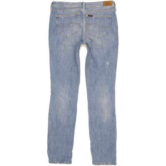 Lee Emlyn Women Blue Straight Regular Stretch Jeans W30 L32