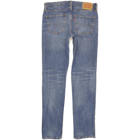 Levi's 511 Men Blue Straight Slim Stretch Jeans W33 L34