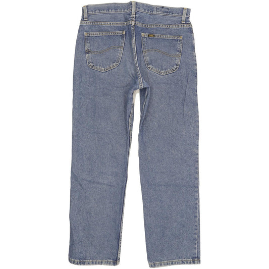 Lee Portland Men Blue Straight Regular Jeans W34 L30