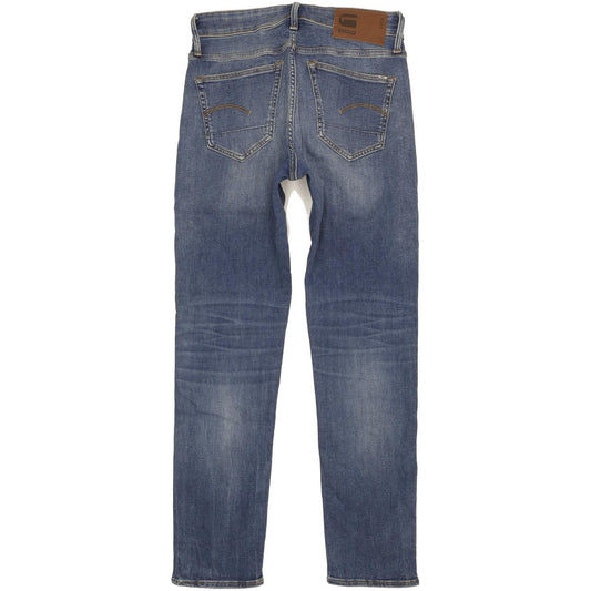 G-Star 3301 Men Blue Straight Slim Stretch Jeans W30 L31