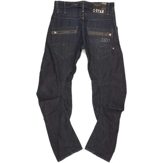 G-Star Men Navy Straight Regular Jeans W31 L31