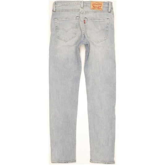 Levi's 508 Men Blue Straight Slim Stretch Jeans W29 L32