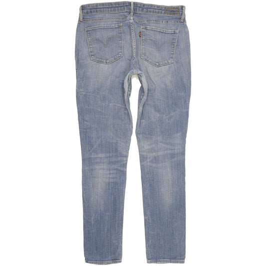 Levi's Demi Curve Women Blue Skinny Slim Stretch Jeans W31 L31