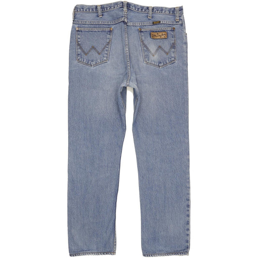 Wrangler Men Blue Straight Regular Jeans W38 L31