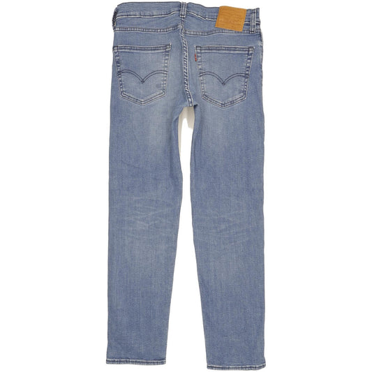 Levi's 502 Men Blue Tapered Regular Stretch Jeans W32 L31
