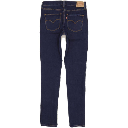 Levi's Women Blue Skinny Slim Stretch Jeans W30 L32