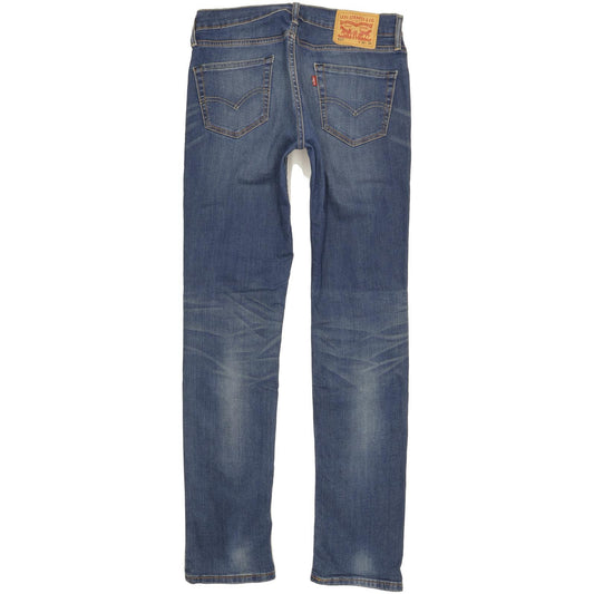 Levi's 511 Men Blue Straight Slim Jeans W30 L33