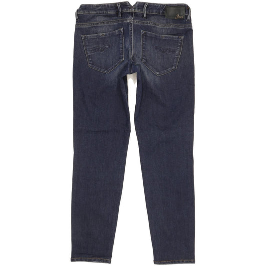 Diesel Cherick Women Navy Tapered Slim Jeans W29 L27