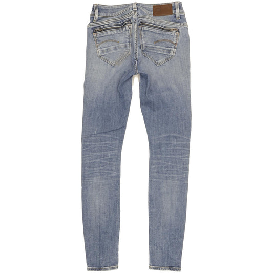 G-Star Midge Women Blue Skinny Slim Stretch Jeans W24 L26