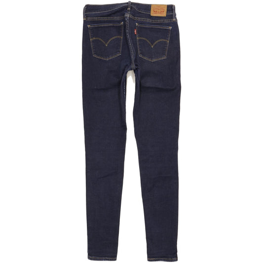 Levi's 710 Super Women Blue Skinny Slim Jeans W30 L31