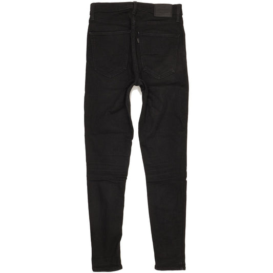 Levi's Mile Black Skinny Slim Stretch Jeans High Waisted W29 L30