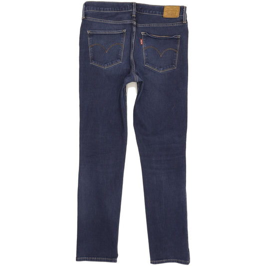 Levi's 312 Shaping Women Blue Straight Slim Jeans W30 L29