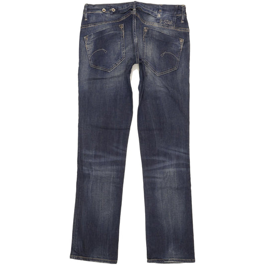 G-Star Midge Women Blue Straight Slim Stretch Jeans W31 L32