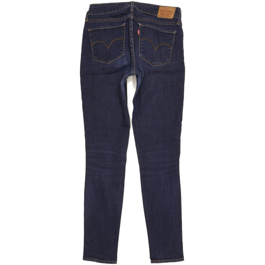 Levi's 711 Women Blue Skinny Slim Stretch Jeans W29 L30