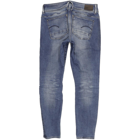 G-Star Lynn Women Blue Skinny Slim Stretch Jeans W30 L29