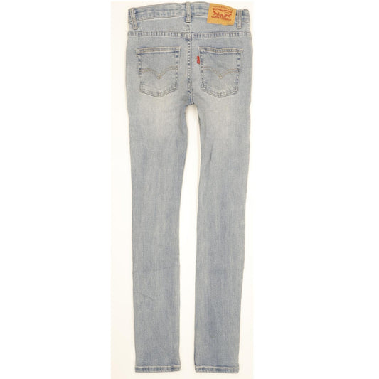 Levi's Kids Blue Skinny Slim Stretch Jeans W24 L29