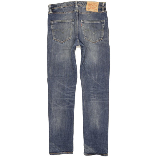 Levi's 522 Men Blue Straight Slim Jeans W29 L31