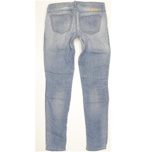 Diesel Grupee Women Blue Skinny Slim Stretch Jeans W27 L32
