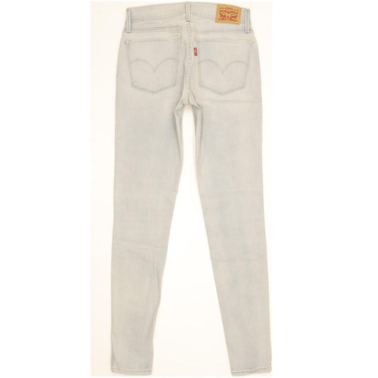 Levi's 710 Super Women Blue Skinny Slim Stretch Jeans W26 L29