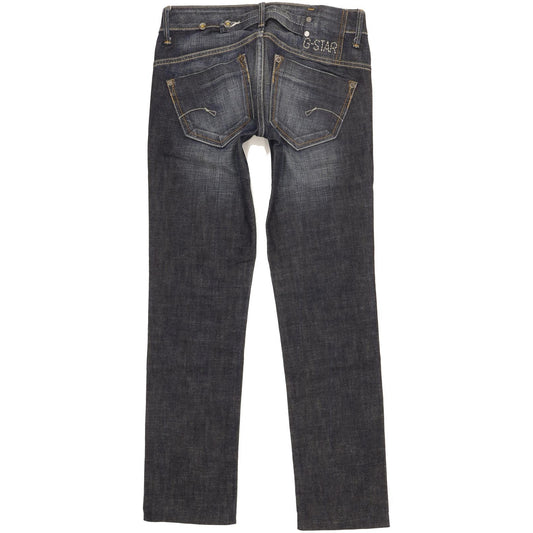 G-Star Midge Women Blue Straight Slim Stretch Jeans W28 L30