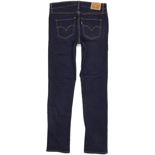 Levi's 312 Shaping Women Blue Straight Slim Stretch Jeans W28 L30