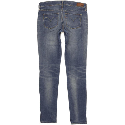 Levi's Slight Curve Women Blue Skinny Slim Stretch Jeans W27 L31