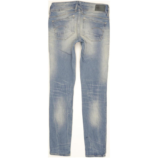 G-Star Lynn Women Blue Skinny Slim Stretch Jeans W26 L30