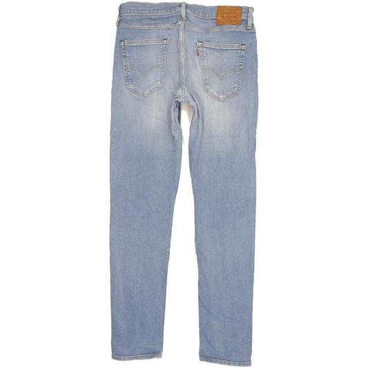 Levi's 512 Men Blue Tapered Slim Stretch Jeans W34 L33