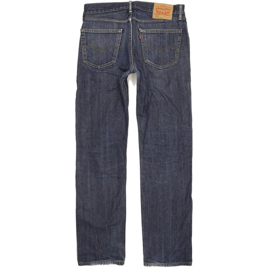 Levi's 505 Men Blue Straight Regular Jeans W33 L34