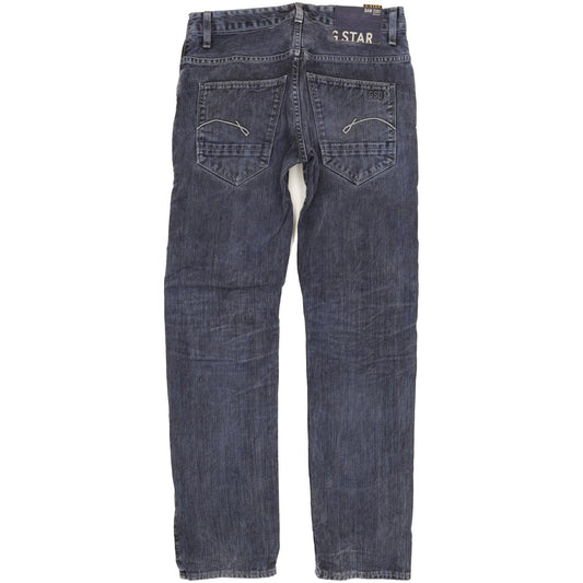 G-Star Morris Low Men Blue Straight Slim Jeans W31 L32